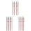 6Ensembles Nail Art Rose Professionnels Pour 2