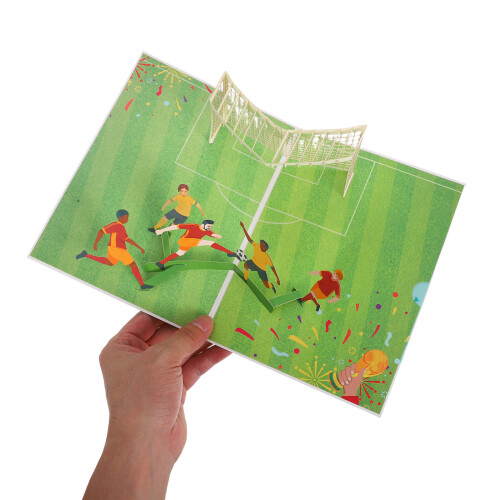 4pcs Greeting Card Copywriting 3d Paper With Envelope 2