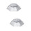 2Pièces Chapeau Oxford Argenté Main Randonnée 9