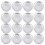 72 Pcs Can Lids Covers Jar Lids Caps Can Cover Discs (Silver) 1