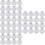 72 Pcs Can Lids Covers Jar Lids Caps Can Cover Discs (Silver) 7