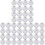 72 Pcs Can Lids Covers Jar Lids Caps Can Cover Discs (Silver) 2