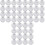 72 Pcs Can Lids Covers Jar Lids Caps Can Cover Discs (Silver) 3