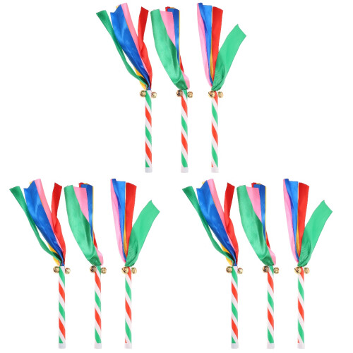 9Pièces Décorations De Spectacle Multicolores Pour Sports Et Fêtes 1