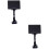 Label Stand Design 2set Business Use 11x5.5in 6