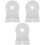 3Pièces Support Mural Caméra En Plastique , Gamme Polyvalente 5