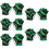 5Paires Palmes Ajustables En Silicone Pour Natation 11