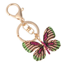 1Pc Premium Purple Butterfly Keychain Fairy Pendant for Girl's Bags