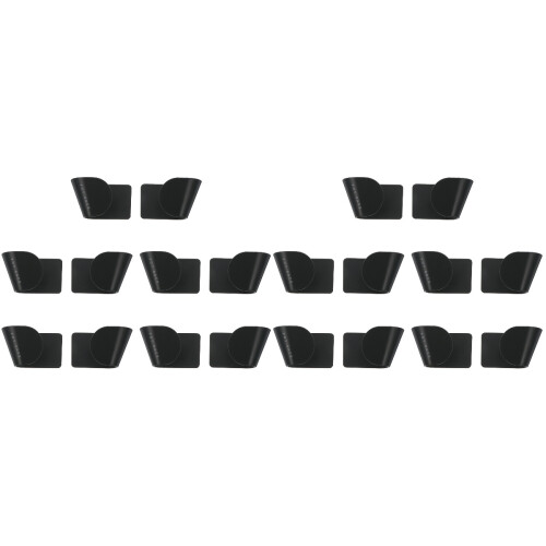 Set Of 2 Lid Rack Wall-Mounted Kitchen Shelf Adhesive Hook Stand 1