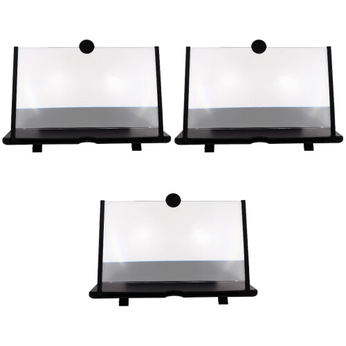 3 Pieces Video Amplifier For Phone Cellphone Screen Magnifier Tool 2