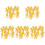 225Pcs Kid Toy Model Kit Yellow Plastic Engineering Workers Figurines 4