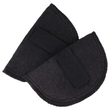 3Pairs Black Shoulder Pads for Women Suit Use Sponge Adhesive Enhancer
