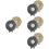 8 Pcs Golf Hat Clip Zinc Alloy Accessories 8