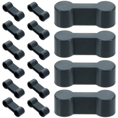 100 Pcs Train Track Bump Buckle Plastic Railway Accessories Bulk 2