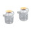 2 Count Filter Juice Pot Glass Kettle For Home Cold Water Container 4