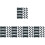 100 Pcs Train Track Bump Buckle Plastic Railway Accessories Bulk 7