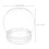 24Pcs High Transparency DIY Water Globes Plastic Snow Globe Making Set 2