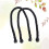 4Pcs Black Bag Strap Durable Replacement for Handbag Tote Accessory 11