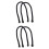 4Pcs Black Bag Strap Durable Replacement for Handbag Tote Accessory 5