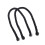 4Pcs Black Bag Strap Durable Replacement for Handbag Tote Accessory 8