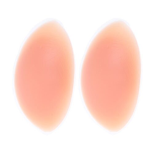 4 Pcs Silicone Breast Pad Insert Small Abalone Skin Color