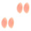 4 Pcs Silicone Breast Pad Insert Small Abalone Skin Color 3
