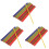 300Pcs Assorted Color Small Wooden Sticks for DIY Craft Projects 4