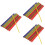 300Pcs Assorted Color Small Wooden Sticks for DIY Craft Projects 8
