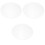 3Pcs Round Acrylic Cake Display Boards Sturdy Reusable Cake Bases 4