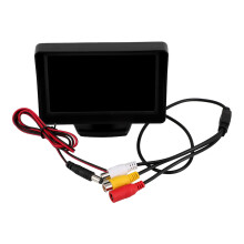 2Pcs Easy Install Rear View Mirror Camera with Car Monitor Screen