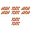 40Pcs DIY Mini Bricks Pottery Clay Dark Red for Micro Garden Decor 4