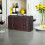 Wooden Box Brown Retro Double Layer Storage Case 6