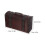 Wooden Box Brown Retro Double Layer Storage Case 2