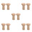 10 Pcs Wooden Mushroom Pottery Tools For Clay And Ceramic 9
