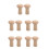 10 Pcs Wooden Mushroom Pottery Tools For Clay And Ceramic 7