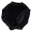 2Pcs Adjustable Black Chef Hats for Kids Cooking Baking Use 2