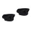 2Pcs Adjustable Black Chef Hats for Kids Cooking Baking Use 8