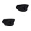 2Pcs Adjustable Black Chef Hats for Kids Cooking Baking Use 4