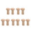 10 Pcs Wooden Mushroom Pottery Tools For Clay And Ceramic 4