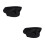 2Pcs Adjustable Black Chef Hats for Kids Cooking Baking Use 7