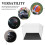 Black Acrylic Football Display Case Dustproof Storage Box 9