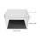 Black Acrylic Football Display Case Dustproof Storage Box 3