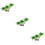 3Pcs Multi Color Coconut Tree Ornaments Mini Scene Decorations 9