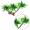 3Pcs Multi Color Coconut Tree Ornaments Mini Scene Decorations 11