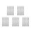 25Pcs Metal Crumb Silver for Dining Table and Kitchen Counters 8