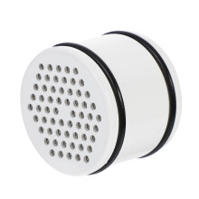 3Pcs Shower Replacement Filter White Plastic Easy Install for Home Use