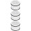 3Pcs Shower Replacement Filter White Plastic Easy Install for Home Use 9