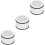 3Pcs Shower Replacement Filter White Plastic Easy Install for Home Use 6