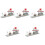 4 Rolls Butcher String Meat Sausage Rolls Netting Elastic Netting For Cooking 4