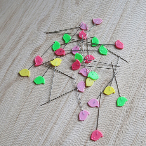 50pcs Plastic Flat Bird Head Sewing Needles for Craft Quilting 2